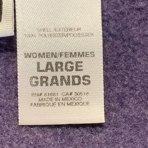 The North Face Women's Polartec Y2K Full Zip Long Sleeve Fleece Size L - Picture 8 of 14